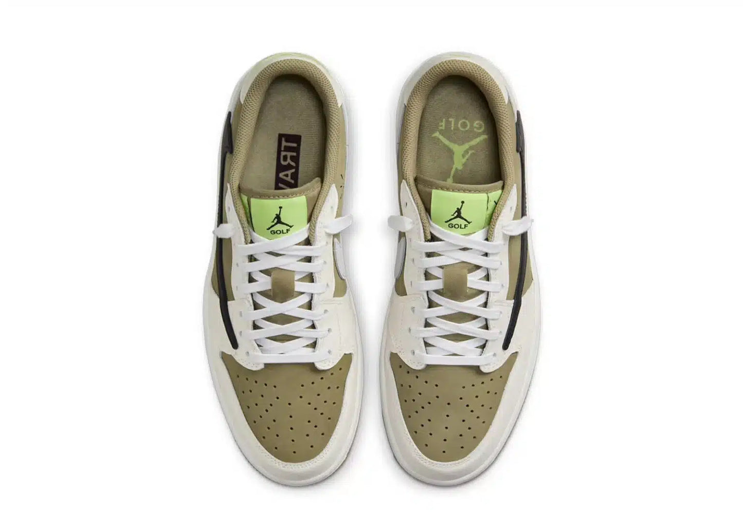 Air Jordan 1 Retro Low Golf Travis Scott Neutral Olive