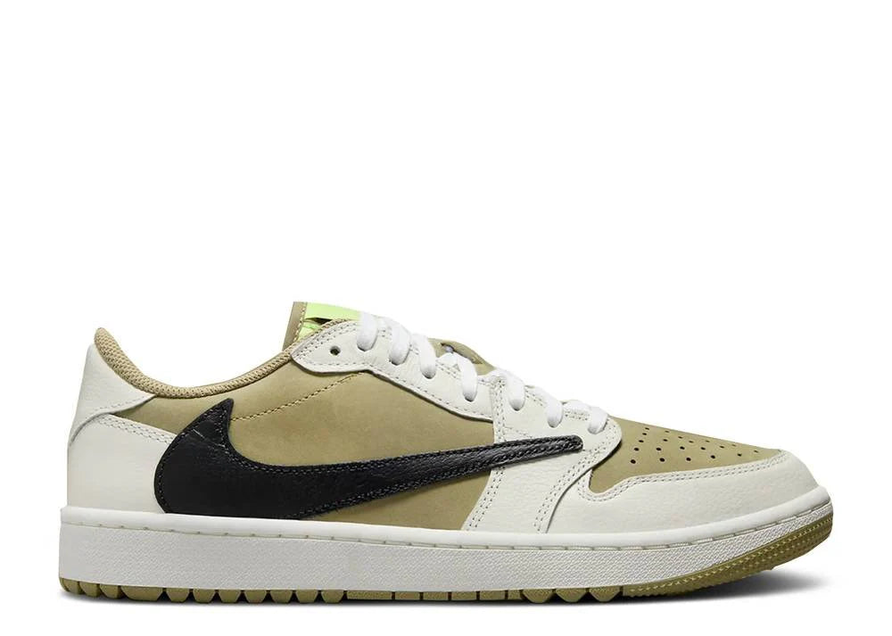 Air Jordan 1 Retro Low Golf Travis Scott Neutral Olive